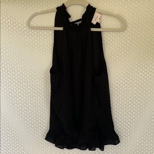 Cinq a Sept Ruffle Halter Top